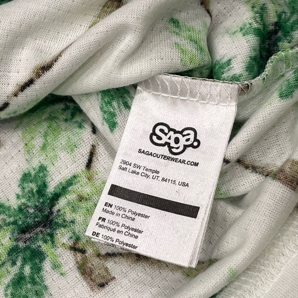 NEW Saga Tek Crew Neck Outdoors Mens Size L - Picture 9 of 9